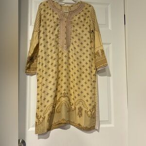 3 piece Pakistani shalwar kameez